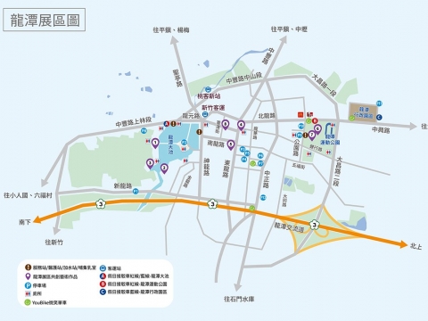 龍潭展區活動地圖