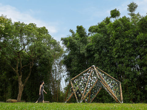 Rhombus Wind Pavilion